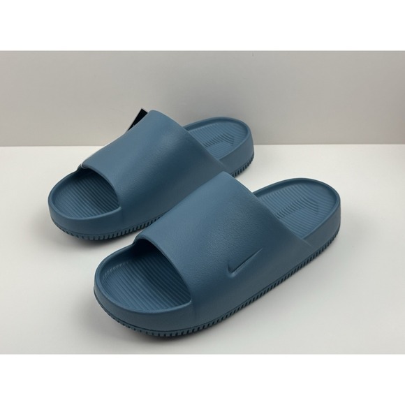 Nike‎ Calm Slide Men\'s Size 10 Smokey Blue/Smokey Blue FD4116-005 main image 5